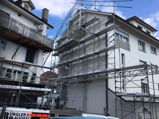 Referenzen Fassadengerüst im Thurgau