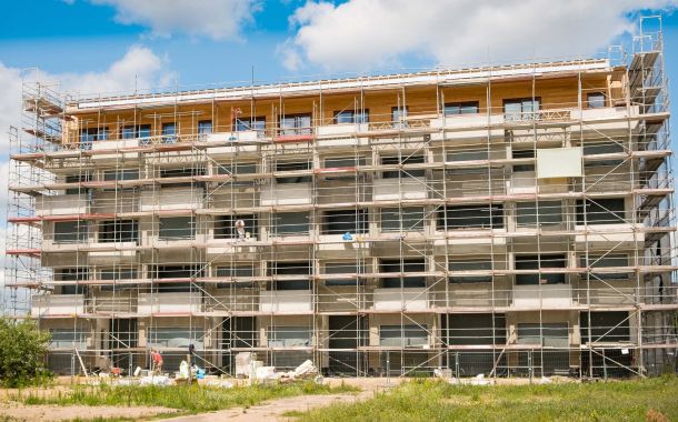 Fassadengerüste mit HC Bau GmbH